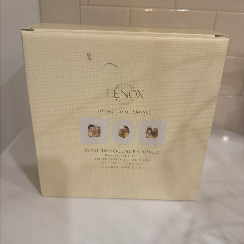 Lenox Cream Picture Frame Accents